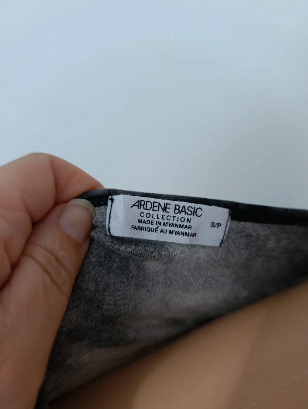 Tanktop Ardene Basic dames tie & dye zwart/grijs – Maat S – photo 7